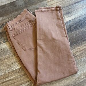 Sonoma Women's Rust-Tone Straight Leg Jeans